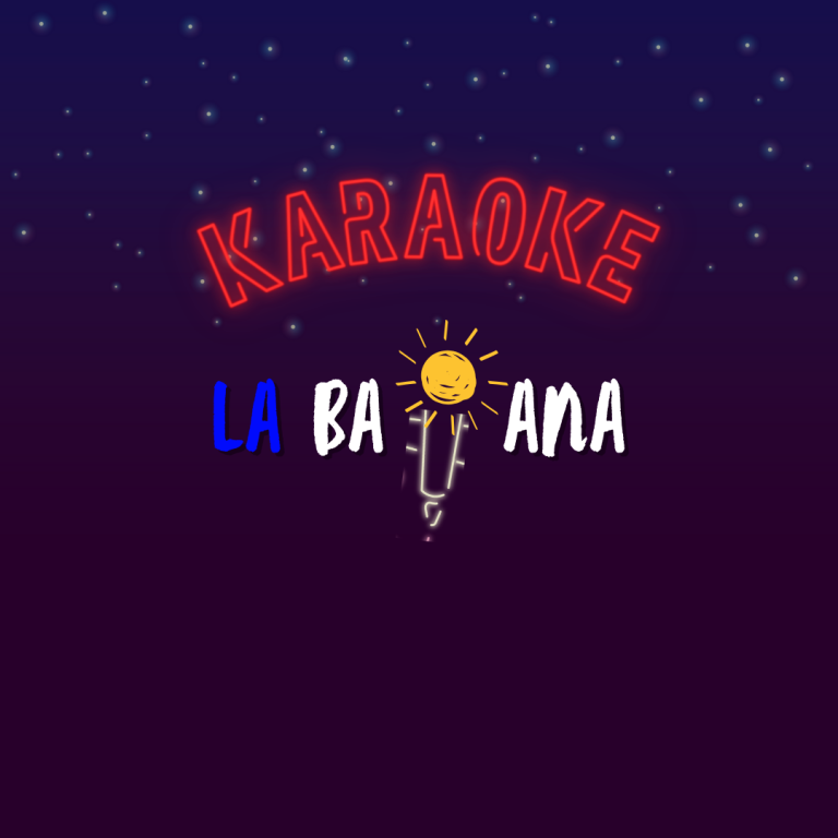 Post de instagram sobre fiesta de karaoke neon verde y blanco 768x768